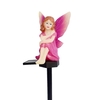 Lampe LED solaire Fleur Fée Pelouse Lampe Jardin Cour Lampe Décorative IP65 Blanc Chaud Rose Clair / Bleu