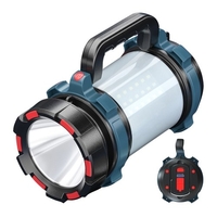 Lampe portative extérieure multifonctionnelle à haute luminosité et lumière latérale de grand projecteur
