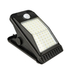 Lampe solaire de camping 72LED Luminaire rechargeable USB Support de lampe de camping Détection de mouvement/lumineur 4 modes de lumière pour le camping extérieur Patio de la cour de jardin