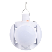Lampe solaire portable lumière de football pliable 5 modes d