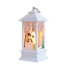 Lampe suspendue de lanterne de boule de neige de noël LED veilleuse chaude à piles actionnée pour les cadeaux d