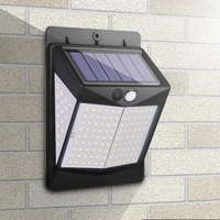 Lampes à capteur de mouvement PIR à énergie solaire 140LED
