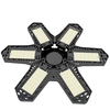 Lampes de garage à LED - Mini plafonniers avec 5 panneaux réglables Lampe de ventilateur déformable Celling 100-265V 1500LM 6500K E27/E26 pour grenier,  sous-sol