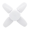 Lampes de garage à LED - Plafond de lumières de garage à intensité variable,  38W 3800LM 3500K E27 / B22 Plafonniers de garage à LED avec 4 panneaux réglables pour garages,  atelier,  intérieur,  extérieur,  atelier et entrepôt,  zone complète