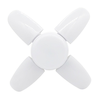 Lampes de garage à LED - Plafond de lumières de garage à intensité variable,  38W 3800LM 3500K E27 / B22 Plafonniers de garage à LED avec 4 panneaux réglables pour garages,  atelier,  intérieur,  extérieur,  atelier et entrepôt,  zone complète