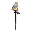 Lampes de jardin LED en forme de hibou Veilleuses solaires