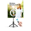Lampes photographiques LED de bâton de Selfie de lumière en direct sans fil BT portables avec télécommande amovible pour Selfie / TV / en direct