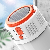Lampes Solaires Portables 5 Modes Lampe Rechargeable USB Réglable Système D