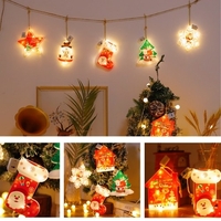 Lampes suspendues de noël décorations suspendues lampe lumineuse lumières décoratives de noël pour arbre de noël décor maison jardin pelouse patio