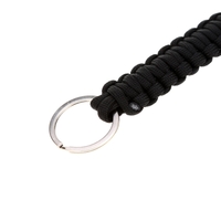 Lanière tissée de Paracord trousseau 7 Strand Parachute lanière porte-clé mousqueton crochet