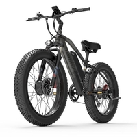 LANKELEISI MG740PLUS 1000W Double Moteur Puissant Adultes Vélo de Montagne