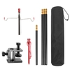 Lanterne amovible support de lampe de camping support de lampe support de lampe double support de lampe de suspension accessoire de camping portable