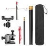 Lanterne amovible support de lampe de camping support de lampe support de lampe double support de lampe de suspension accessoire de camping portable