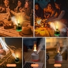 Lanterne de brumisation rechargeable par USB Lampe de camping rétro LED portable