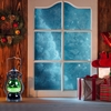 Lanterne de tempête de lumière chaude modèle Halloween petite lampe à LED décoration pendentif Halloween