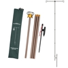 Lanterne Stand Camping Pliant Lampe Pôle Portable En Aluminium Léger Durable Lumière Lanterne Support Pour Pique-Nique Randonnée Randonnée Pêche Jardin Barbecue