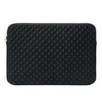 Laptop Bag High-quality Fabric Multi-layer Protection Large Space Thin & Light Thicken Lining Waterproof Black 13.3in