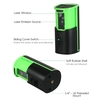 Laser à niveau auto-élevant Niveau laser 100pi/30m Niveau extérieur à ligne transversale verte avec revêtements d