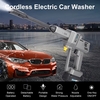 Lave-auto électrique sans fil 21V Nettoyeur haute pression portable Mini batterie au lithium Machine à laver de voiture sans fil Pistolet à eau de lavage de voiture Nettoyeur électrique pour laver le sol de nettoyage de voiture
