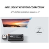 LD01 Portable LCD projecteur LED Android 7.1 Home cinéma 2.4G/5G double bande WiFi BT4.0 sans fil miroir lecteur multimédia HD AV USB TF carte entrée 3.5mm sortie Audio avec télécommande