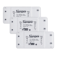 Le commutateur basique de SONOFF fonctionne avec Alexa pour Google Home 3PCS