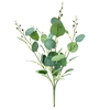 Le feuillage artificiel naturel de branches artificielles de Noël laisse la fleur