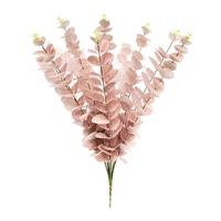 Le feuillage artificiel naturel de branches artificielles de Noël laisse la fleur