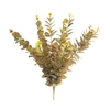 Le feuillage artificiel naturel de branches artificielles de Noël laisse la fleur
