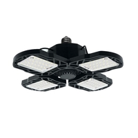 Le garage à LED allume le plafonnier réglable pliant LED déformable E27 pour l