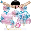 Le genre de bébé révèle des accessoires de fête Accessoires photo ballon rose et bleu