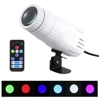 Le mini faisceau de LED RGBW met en lumière la lumière de Pinspot avec la télécommande