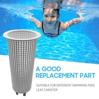 Le panier à feuilles en plastique écume la pièce de rechange de débris de feuilles pour le bidon de feuilles de piscine