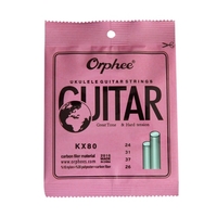 Le remplacement de Orphee KX80 Ukelele Strings Full Set (0, 024-0, 026) Nylon Hard Tension