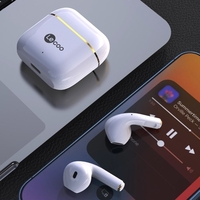 Lecoo C7 True Wireless BT Écouteurs Semi-in-ear Sports Écouteurs BT5.1 Puce HiFi Qualité Sonore Confortable Port Faible Retard Blanc
