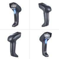 Lecteur de caméra sans fil sans fil 2.4G 1D Lecteur de scanner de code à barres QR Barcode 2D avec récepteur