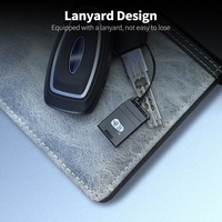 Lecteur de carte kawau C292 monté sur véhicule Mini lecteur de carte TF portable Lecteur de carte USB2.0 Transmission à grande vitesse Compatibilité étendue