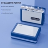 Lecteur de cassettes BT 4.2 portable transmettant de la musique sur bande au casque/haut-parleur BT Profitez de la fonction d