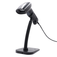 Lecteur de code-barres USB 1D 2D QR lecteur de code-barres filaire portable avec code d