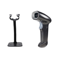 Lecteur de code-barres USB 1D lecteur de code-barres filaire portable avec support
