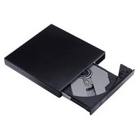 Lecteur DVD externe,  lecteur CD / DVD +/- RW portable USB2.0 / lecteur DVD graveur de CD pour ordinateur de bureau