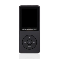 Lecteur MP3 / MP4 64 Go Lecteur de musique Écran 1, 8 pouces Lecteur de musique MP3 portable avec radio FM Enregistreur vocal