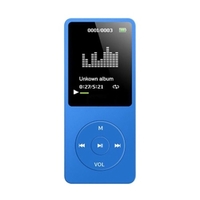Lecteur MP3 / MP4 64 Go Lecteur de musique Écran 1, 8 pouces Lecteur de musique MP3 portable avec radio FM Enregistreur vocal