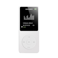 Lecteur MP3 / MP4 64 Go Lecteur de musique Écran 1, 8 pouces Lecteur de musique MP3 portable avec radio FM Enregistreur vocal