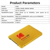 Lecteur SSD Kodak X100 SSD SATA III 480 Go haute vitesse pour PC portable