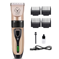 Électrique Rechargeable Silencieux Rasoirs Pour Animaux De Compagnie Écran D