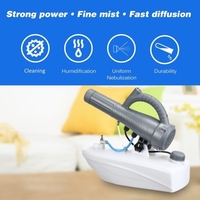 Électrique ULV Fogger Portable Ultra-faible Volume Atomiseur Pulvérisateur Fine Brumisateur Humidificateur Pesticide Nébuliseur 5L