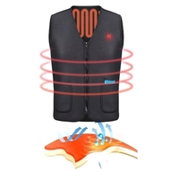 Électrique USB Chauffé Veste Chaud Manteau De Chauffage Veste Vêtements pour Hiver Moto Voyage Ski Randonnée