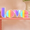 LED amour lettre lumières amour signe lampe éclairer lettre amour signe coloré lumière pour saint valentin mariage romantique proposition fête maison Bar décoration