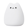 LED batterie nuit dessin animé mignon chat silicone lumière LED changement de couleur chambre d