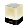 Led BT Haut-Parleur Multifonctionnel Toucher Veilleuse Intelligent Lampe de Bureau Réveil Lecteur de Musique